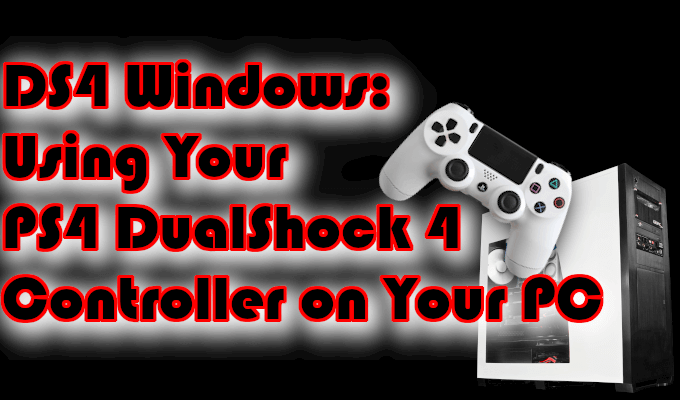 Ds4 Windows Pcでps4 Dualshock 4コントローラーを使用する Websetnet