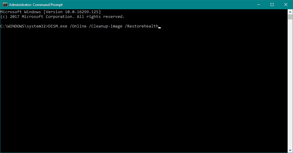 opdrachtprompt dism cleanup-image windows 10 update loopt vast