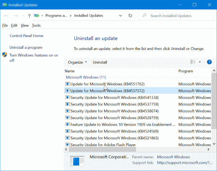change Windows 10 update settings pic8