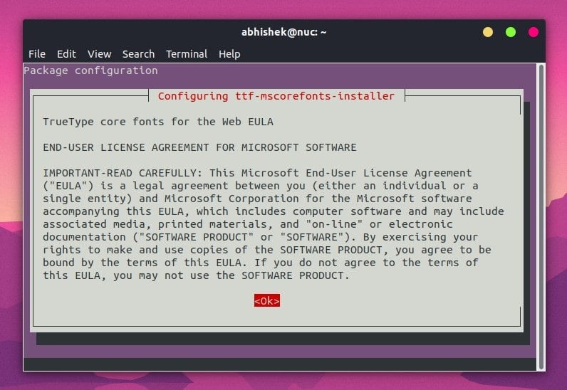 Installing Ubuntu Restricted Extras