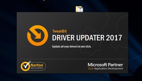 driver updater starting window