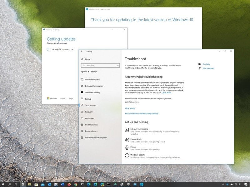 Windows 10 Kubvumbi 2020 (vhezheni 2004) gadzirisa matambudziko