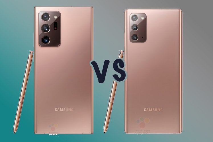 三星Galaxy Note 20 Ultra與Galaxy Note 20：傳聞的區別是什麼？