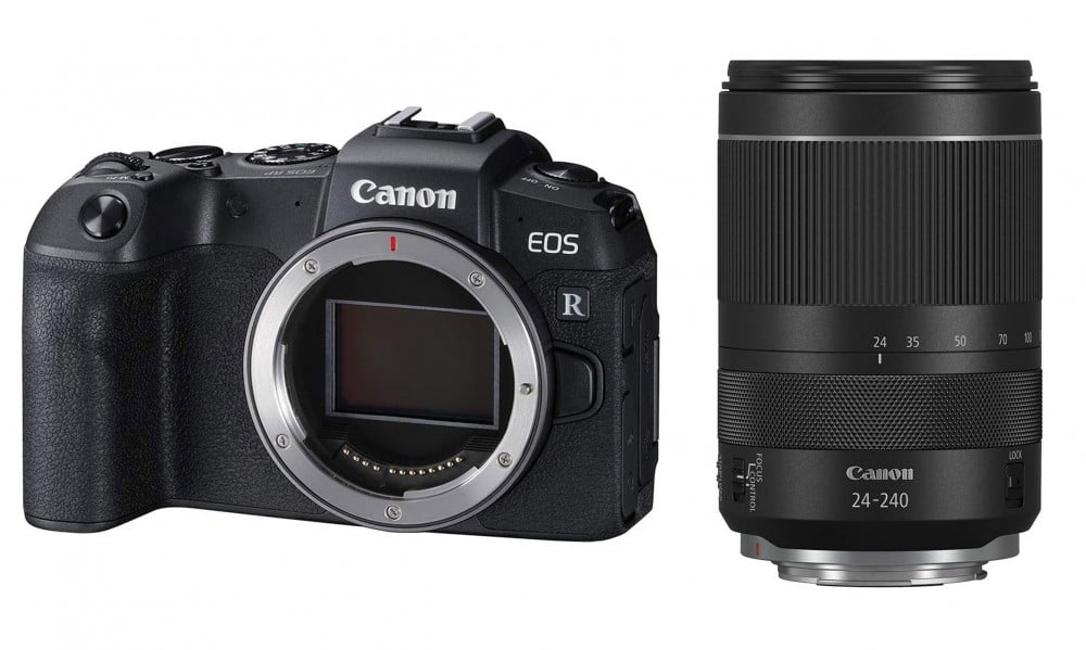 Canon EOS RP camera and 24-240mm lens