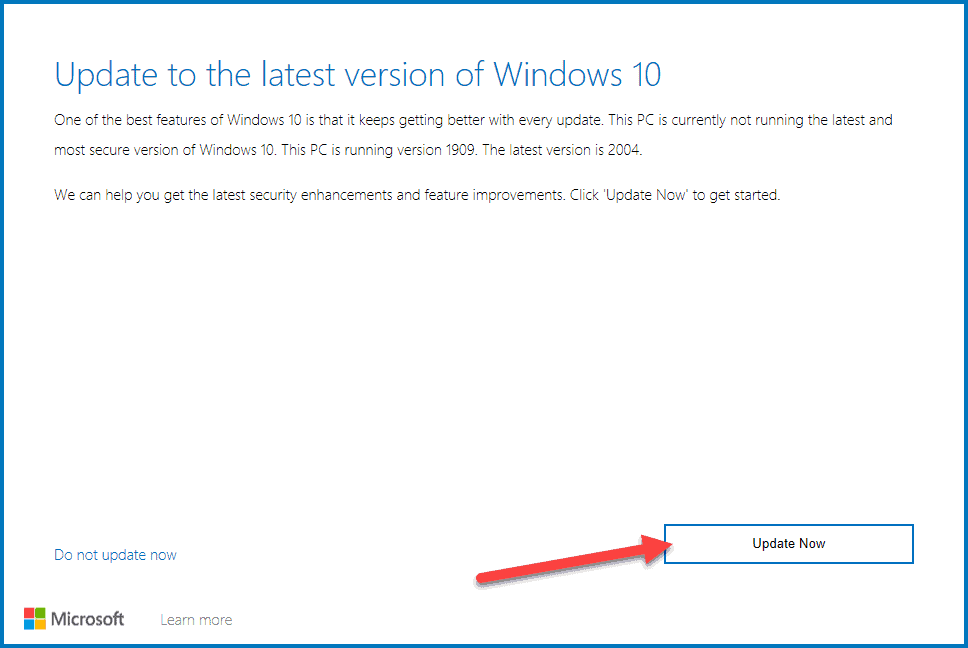 Windows Update Assistant