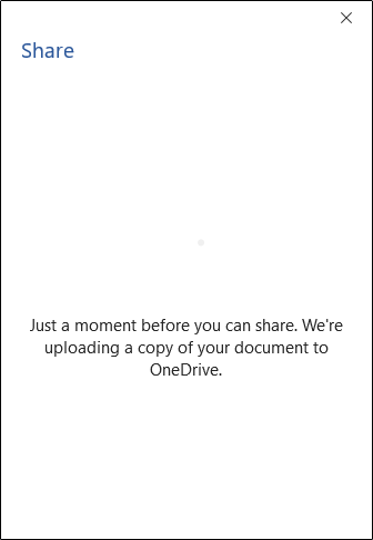 Uploading to OneDrive note