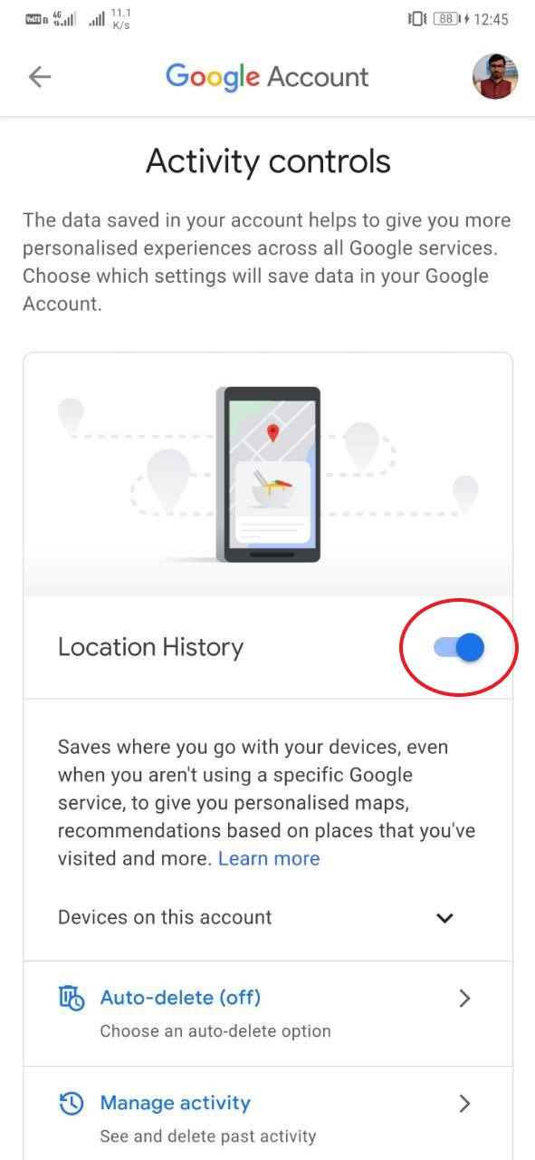 Turn Off Location Tracking on Android 