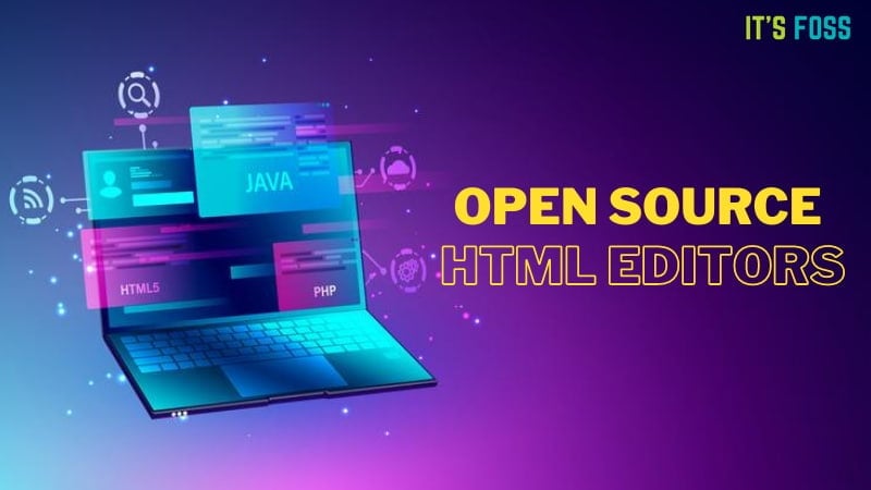 Open Source HTML Editors