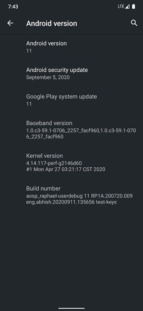 Android 11 custom ROMs for the Redmi K20 Pro/Mi 9T Pro