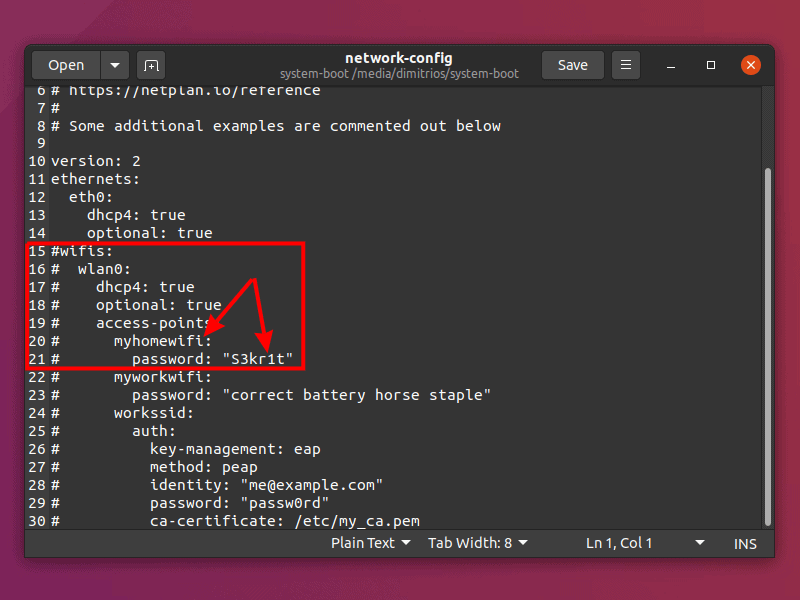 Ubuntu Server on Raspberry Pi WiFi setup