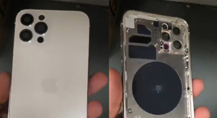 iPhone 12 Pro Chassis Leak Shows Flat Sides, LiDAR Camera Placement, and Other Key Details in Alleged Hands-on Video