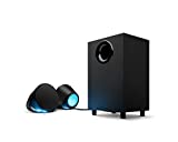 Image of Logitech G560 PC Gaming Ultra Surround Sound Speakers with Game Driven RGB Lighting, UK Plug
