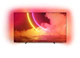 Mufananidzo wePhilips Ambilight 65OLED805 / 12 65-Inch OLED TV (4K UHD, P5 AI Perfect Picture Injini, Dolby Vision, Dolby Atmos, HDR 10+, Freeview Play, Inoshanda neA Alexa, Android TV) Gun Metal Grey (2020/2021 Model )