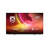 Image of Philips Ambilight 65OLED805/12 65-Inch OLED TV (4K UHD, P5 AI Perfect Picture Engine, Dolby Vision, Dolby Atmos, HDR 10+, Freeview Play, Works with Alexa, Android TV) Gun Metal Grey (2020/2021 Model)