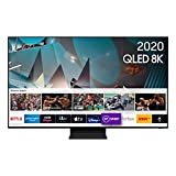 Image of Samsung 2020 75" Q800T QLED 8K HDR 2000 Smart TV with Tizen OS, TITAN BLACK