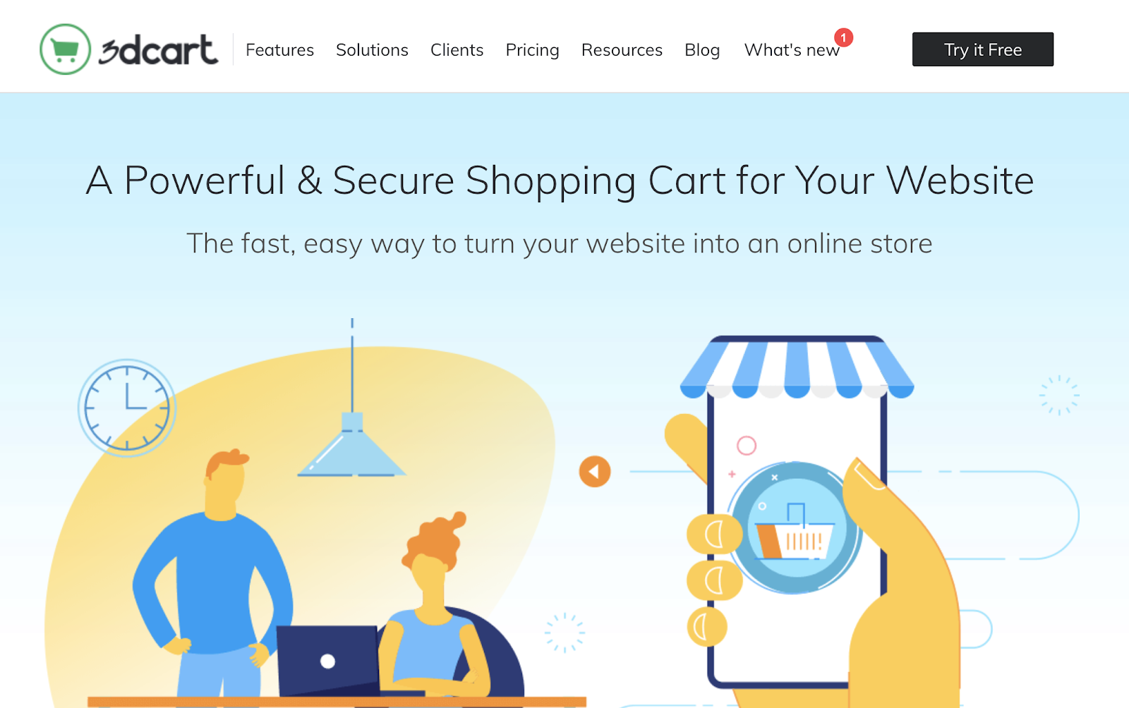 beste e-commerce tools 2020 3dcart