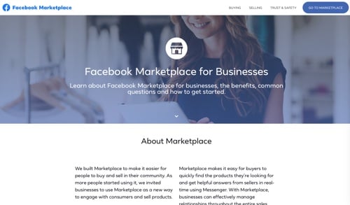 Facebook Marketplace for Business