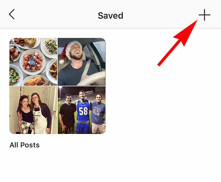 someone's instagram settings to find saved posts