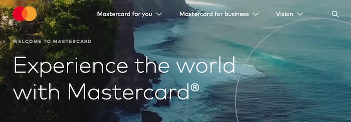 Mastercard-home-page