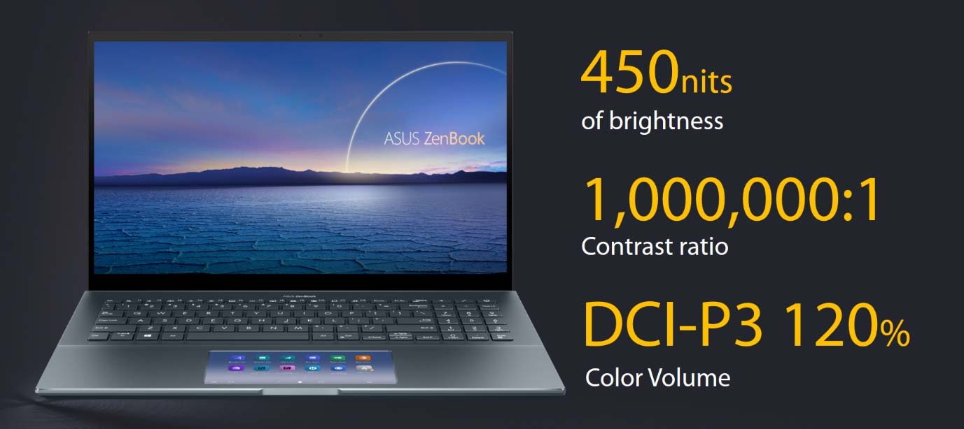 ZenBook Pro 15 OLED display