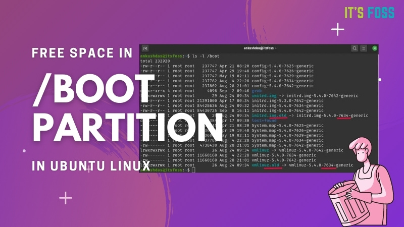 Free Boot Space Ubuntu Linux