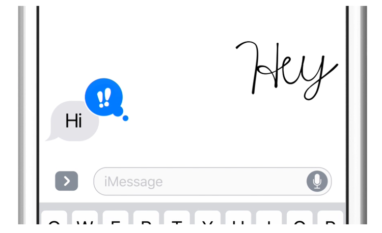 Como enviar uma mensagem de texto no iPhone: Tapback