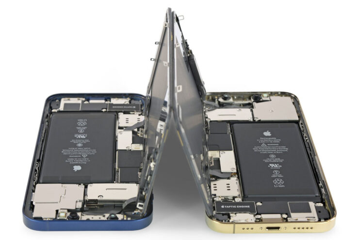iPhone 12, iPhone 12 Pro Teardown From iFixit Shows Same Display and Batteries That Can Be Swapped With One Another