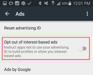 基於退出，用戶興趣的廣告，android.png
