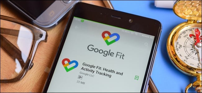 Google Fit Play Store listing