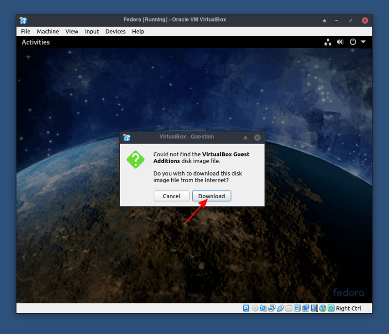 Install VirtualBox Guest Additions