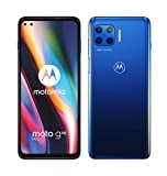 Image of Motorola moto g 5G plus (5G, 6.7" FHD+, Qualcomm Snapdragon SD765, 48MP quad camera system, 5000 mAH battery, Dual SIM, 4/64GB, Android 10), Surfing Blue