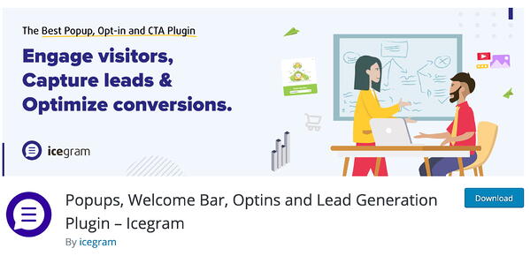 Popups, Welcome Bar, Optins and Lead Generation Plugin wordpress plugin for lead generaqtion