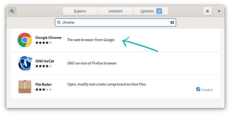 Chrome In Fedora