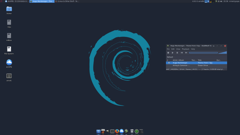 Debian屏幕截圖