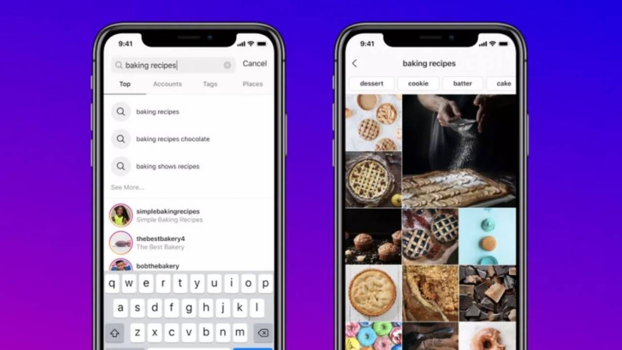 Instagram finally adds the ability to search using keywords