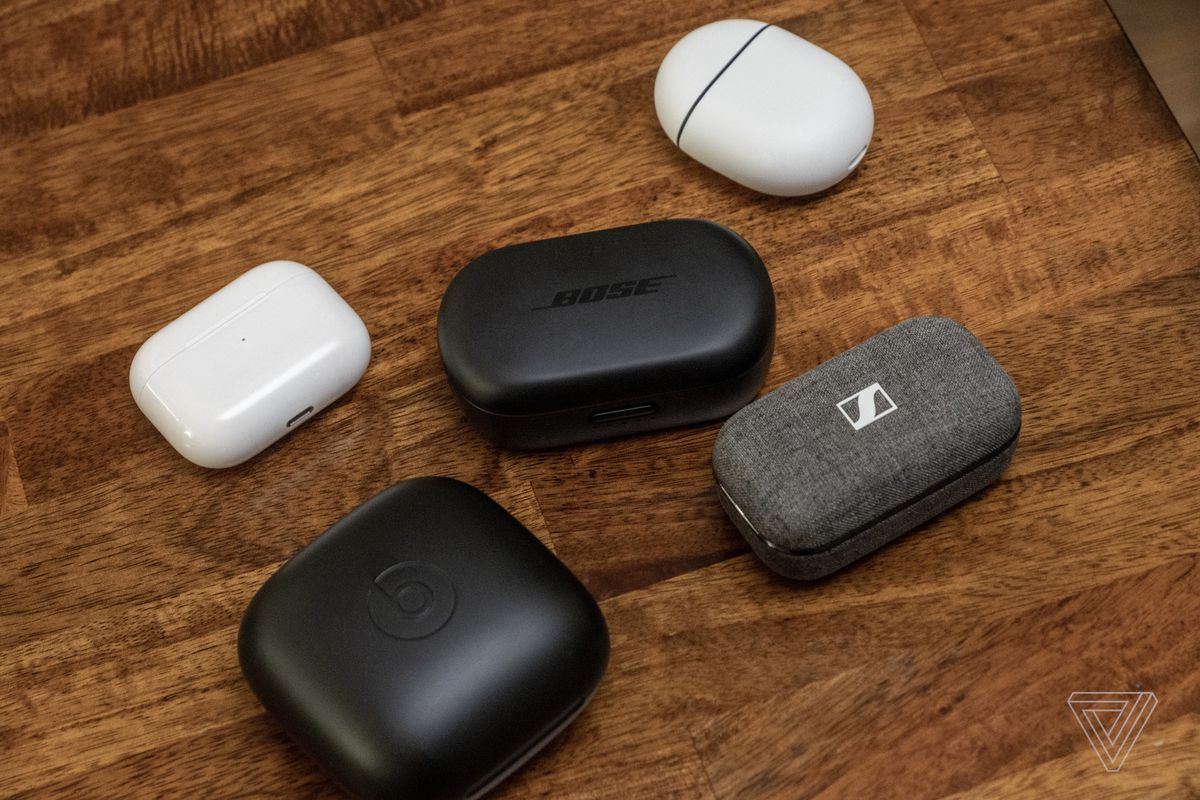 Bose's QuietComfort Earbuds-hoesje naast hoesjes voor de AirPods, Pixel Buds, Powerbeats Pro en Sennheiser Momentum True Wireless 2.