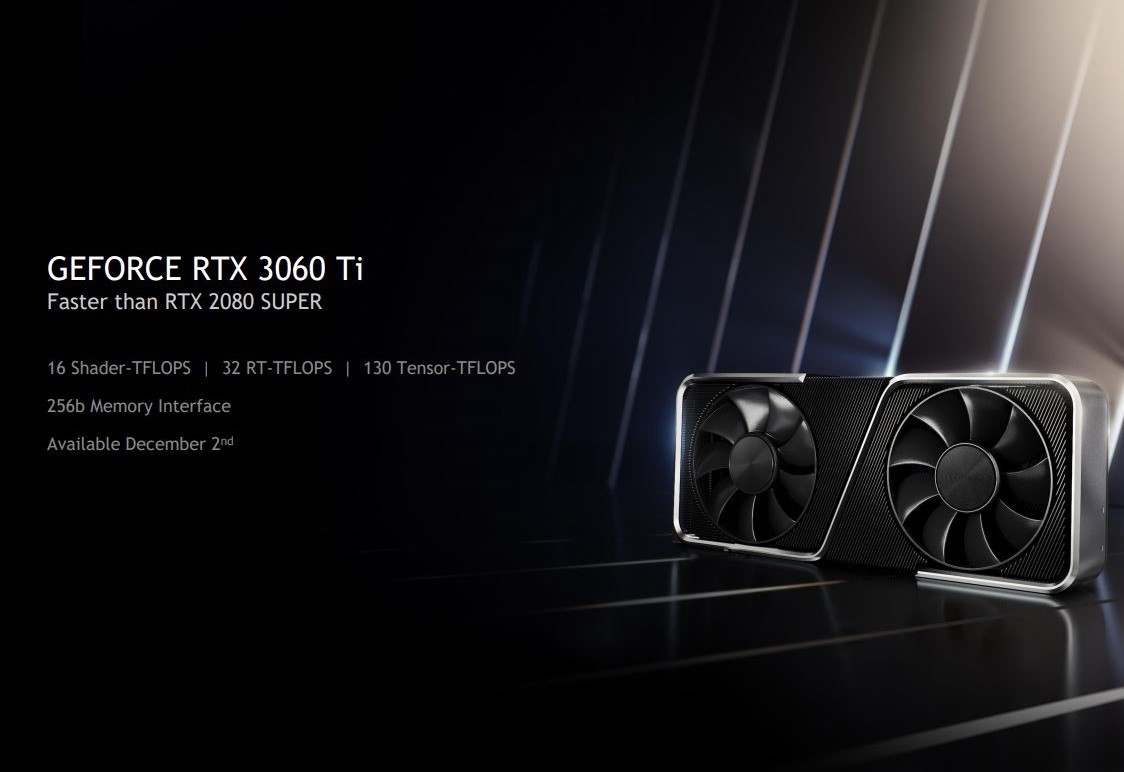 NVIDIA GeForce RTX 3060 Ti Specs Released