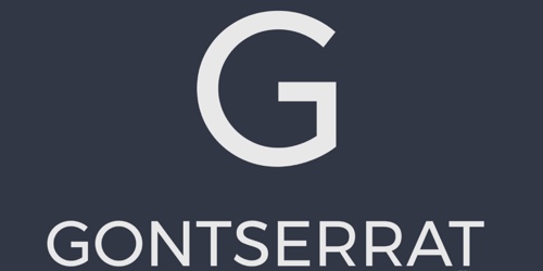 Screenshot of the Gontserrat font