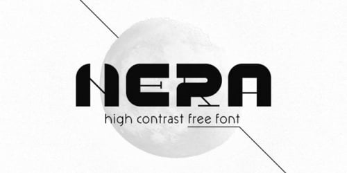 Nera字體的屏幕截圖