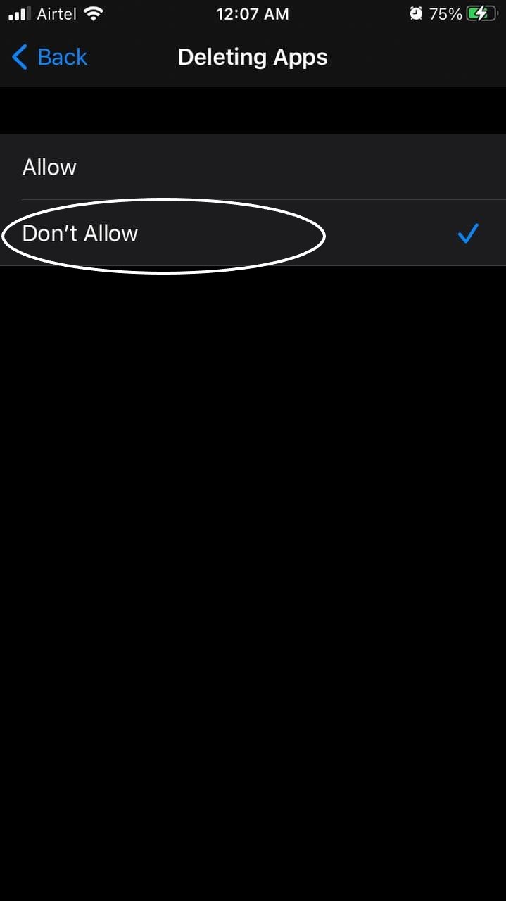 Prevent Apps from Being Deleted on iOS 14