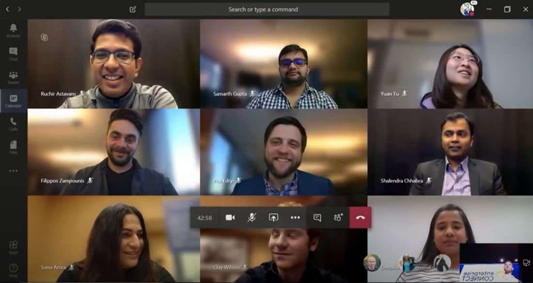 Data Consumed by Microsoft Teams Video Call in 1 Hour