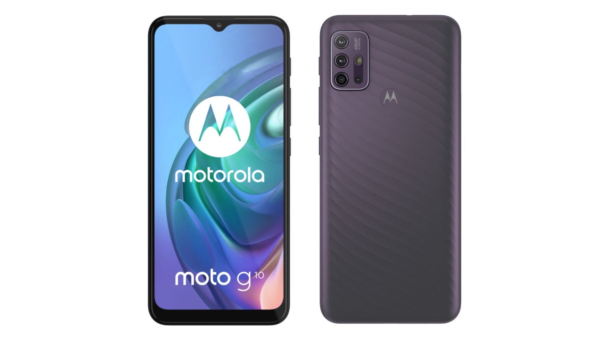 Motorola Moto G10 officiel