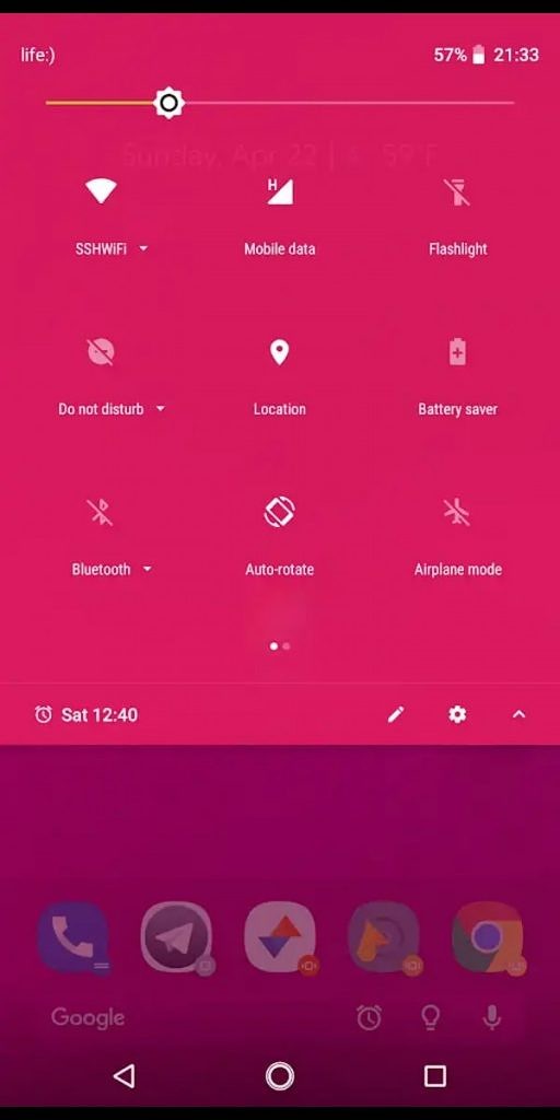 Dynamically theme Android with Pluvius