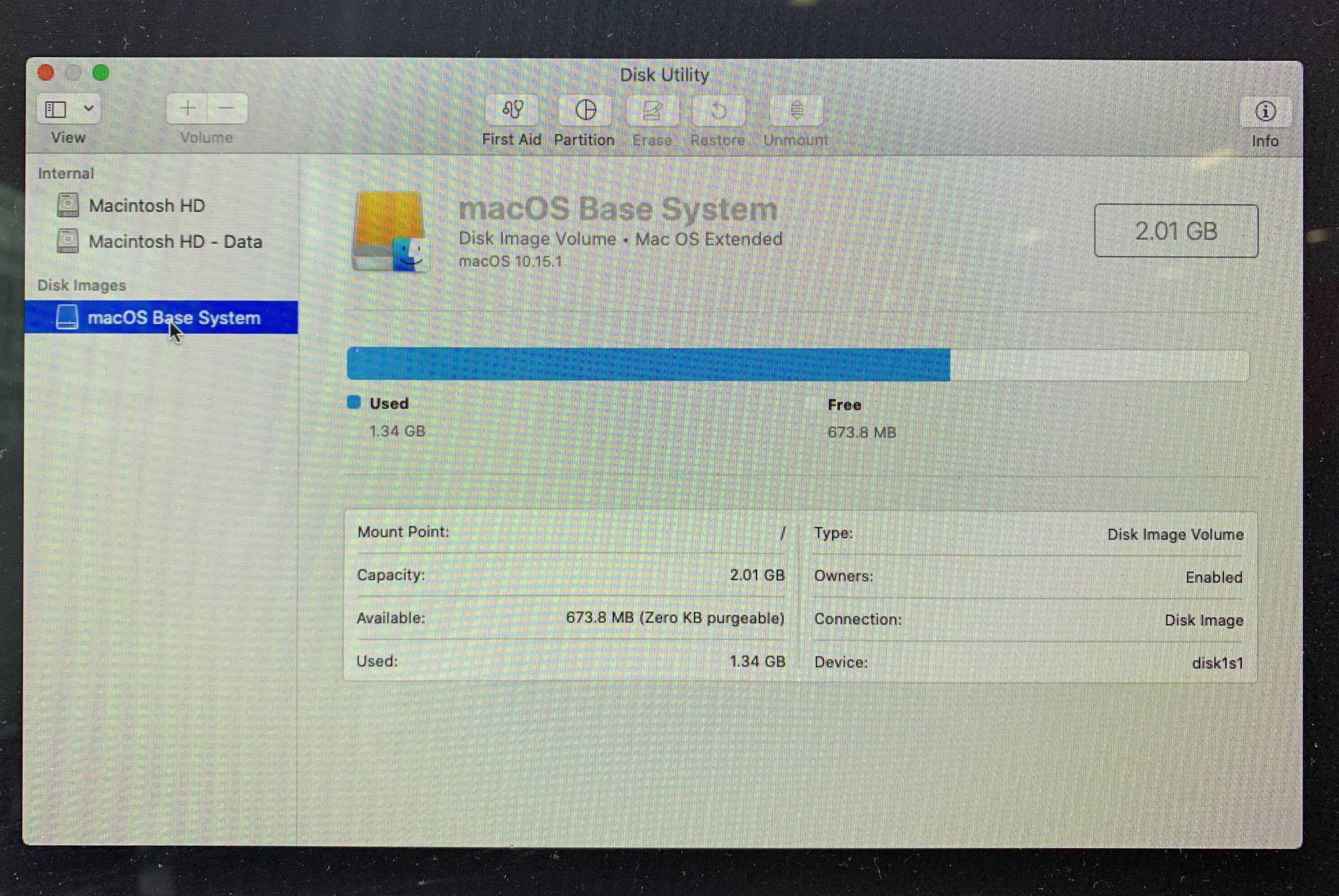 Macintosh HD Data
