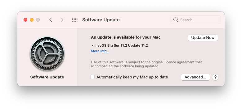 macOS 11.2