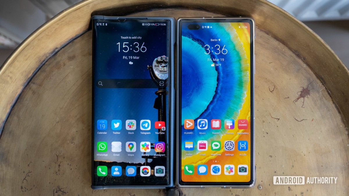 Huawei Mate X2 vs Huawei Mate Xs