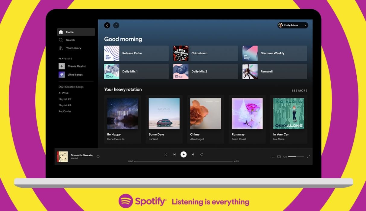 Spotify desktop app