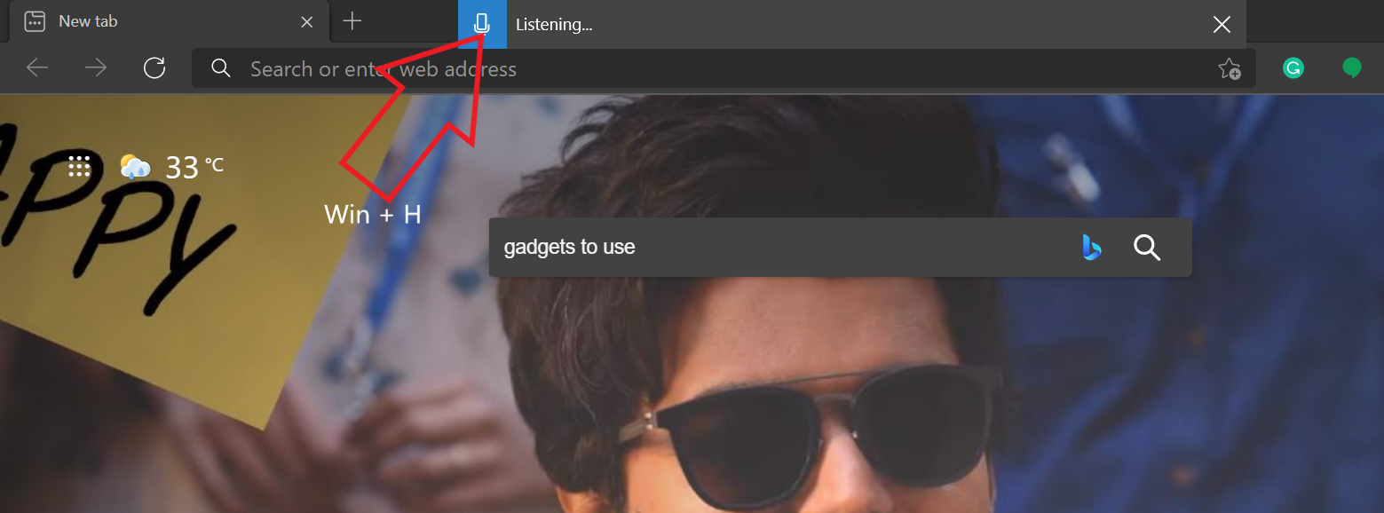 Use Voice Typing in Microsoft Edge