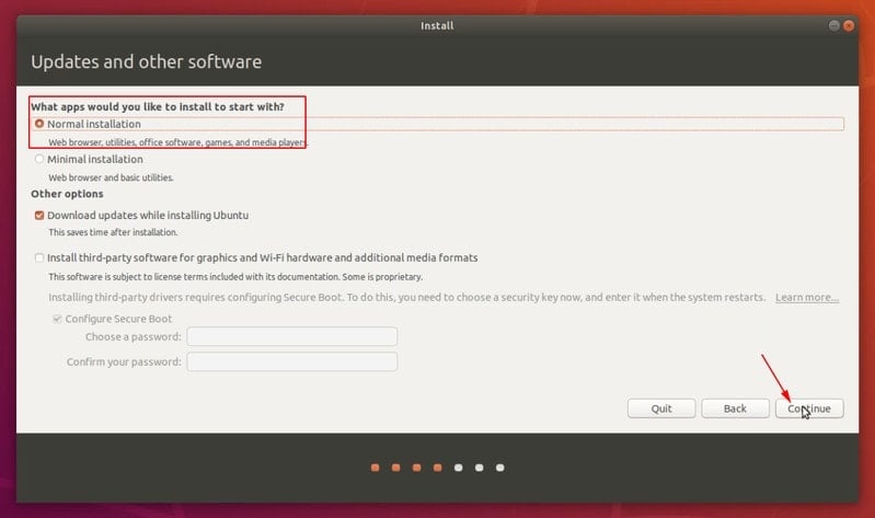 Installieren Sie Ubuntu durch Ersetzen Windows