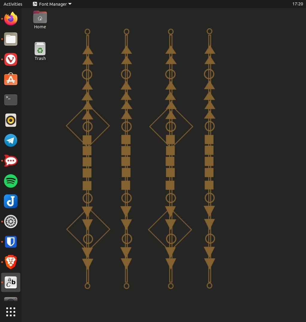 Normal Icon Size Dock